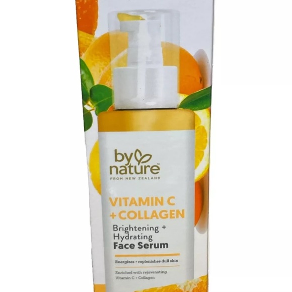 BY NATURE FROM ZEALAND VITAMIN C +COLLAGEN BRIGHTENING +HYDRATING FACE SERUM - Picture 2 of 3